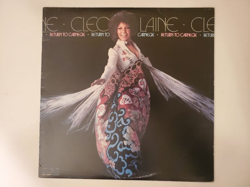 Cleo Laine Return to Carnegie vinyl record